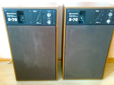 Лот: 11159795. Фото: 1. Продам калонки Радиотехник S70. Активные акустические системы