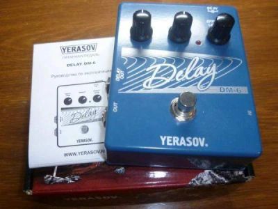 Лот: 3700401. Фото: 1. Yerasov DM-6 (Дилей\Delay). Гитарные эффекты и комбоусилители