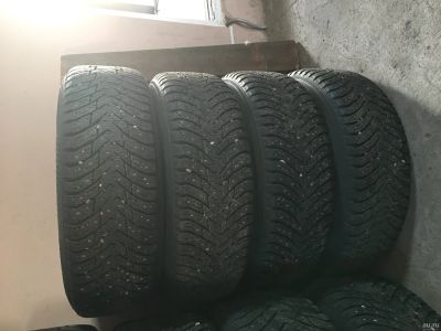 Лот: 14349166. Фото: 1. Комплект зимних шин Nokian Hakkapeliitta... Шины