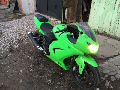 Лот: 5675304. Фото: 1. kawasaki ninja 250R 2012год 130000... Мотоциклы
