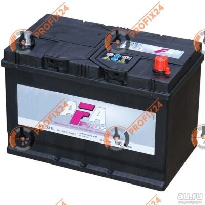 Лот: 13288502. Фото: 1. Аккумулятор AFA PLUS 80 А/Ч, Обратная... Аккумуляторы
