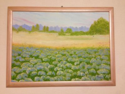 Лот: 6598838. Фото: 1. Картина красноярской художницы... Произведения