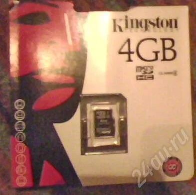 Лот: 236221. Фото: 1. Micro SD 4Гб. Карты памяти