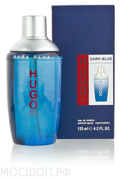 Лот: 5105853. Фото: 1. Hugo Dark Blue духи. Мужская парфюмерия