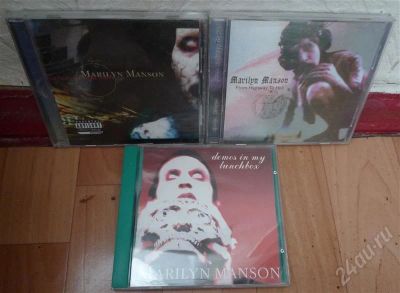 Лот: 385586. Фото: 1. Marilyn Manson 3 диска одним лотом... Аудиозаписи