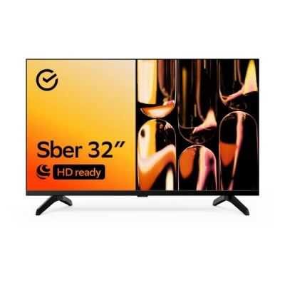 Лот: 20824810. Фото: 1. Телевизор Sber SDX-32H2122B, 32... Телевизоры