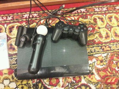 Лот: 13954299. Фото: 1. Playstation 3 SuperSlim 12гб... Игровые приставки, консоли