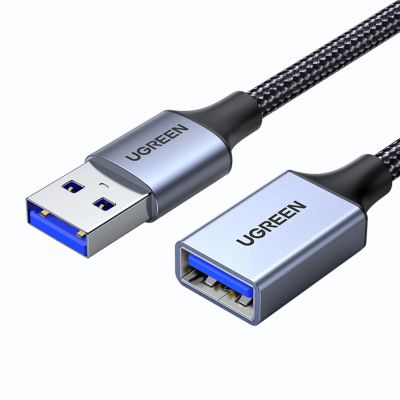 Лот: 21590952. Фото: 1. Кабель UGREEN USB-A Male to USB-A... Шлейфы, кабели, переходники