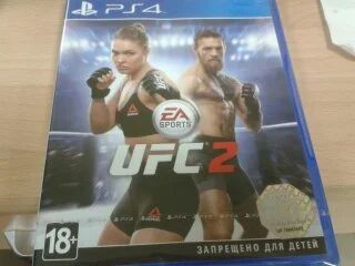 Лот: 7264712. Фото: 1. диск для Ps4 ufc 2 продам обмен. Игры для консолей
