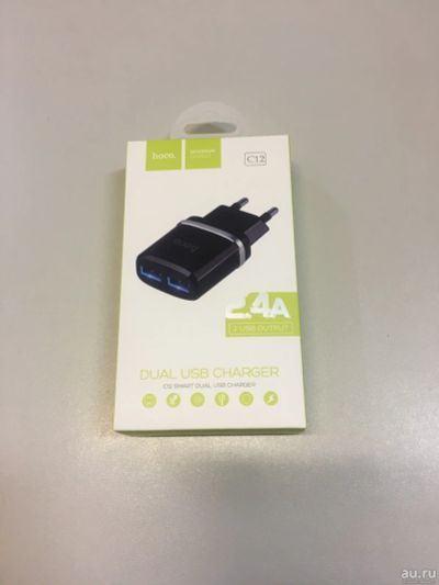 Лот: 15923198. Фото: 1. Сетевое зарядное устройство USB... Зарядные устройства, блоки питания, адаптеры сетевые для смартфонов