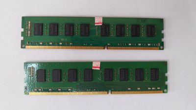 Лот: 16549004. Фото: 1. Samsung 2x4 gb 2rx8 pc3-12800u-11-10-b0... Оперативная память