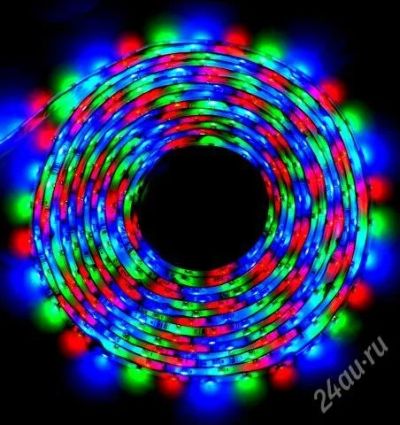 Лот: 4093405. Фото: 1. 3528 RGB светодиодная лента... Оптика и освещение