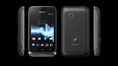 Лот: 3034620. Фото: 1. Sony Xperia Tipo Dual (Черный). Смартфоны