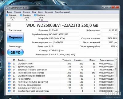 Лот: 13397776. Фото: 1. 2.5 HDD WD2500BEVT. Жёсткие диски (HDD)