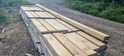 Лот: 23507305. Фото: 1. Брус 100х200. Древесина, пиломатериал