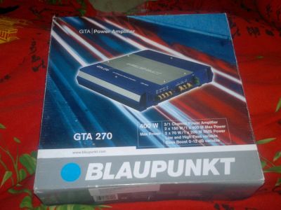 Лот: 2988211. Фото: 1. авто усилок...blaupunkt GTA270. Усилители
