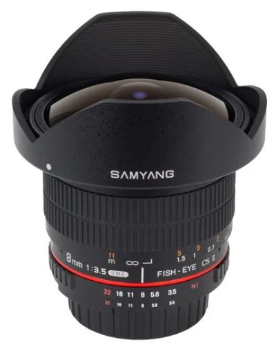 Лот: 5247016. Фото: 1. Объектив Samyang 8мм F/3.5 F AS... Объективы