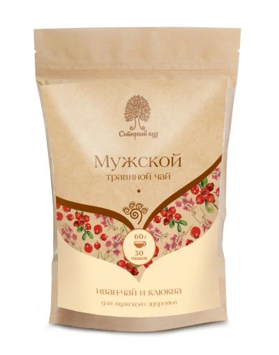 Лот: 11680684. Фото: 1. Чайный напиток «Мужской», 60 г... Чай, кофе, какао