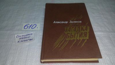 Лот: 10691661. Фото: 1. Загадка бытия, А.Зеленов, Испытание... Художественная