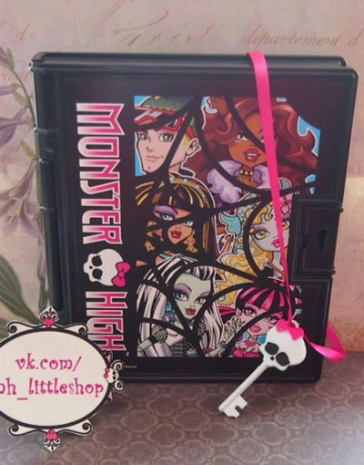 Лот: 3823648. Фото: 1. Monster high дневничок звуковой... Куклы и аксессуары