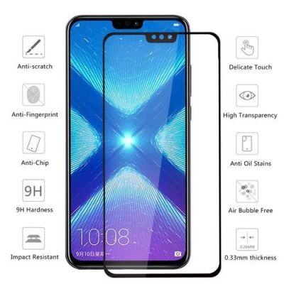 Лот: 17308006. Фото: 1. Защитное стекло 3D для Huawei... Защитные стёкла, защитные плёнки