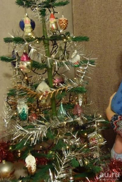 Лот: 14713207. Фото: 1. Советская пластиковая елка, 1м... Ёлки новогодние