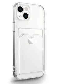 Лот: 25626455. Фото: 1. Чехол iPhone 13 Mini Силикон Прозрачный... Чехлы, бамперы
