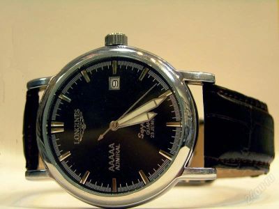 Лот: 821130. Фото: 1. Longines с датой. Красноярск