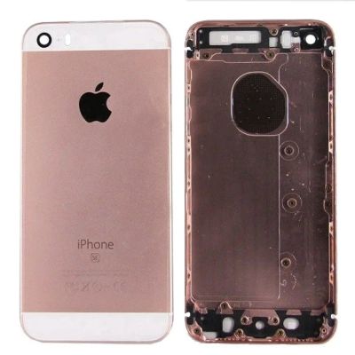 Лот: 12065470. Фото: 1. Корпус iPhone SE Розовый. Корпуса, клавиатуры, кнопки
