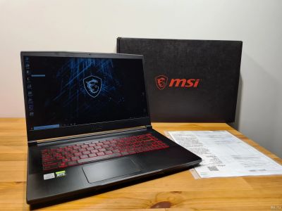 Лот: 18291126. Фото: 1. MSI 15,6" IPS 144Hz/RTX3060 6Gb... Ноутбуки