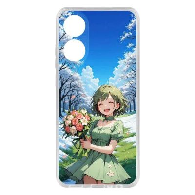 Лот: 25385239. Фото: 1. Чехол Krutoff Clear Case "Аниме... Чехлы, бамперы