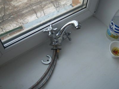 Лот: 3677901. Фото: 1. смеситель для кухни. Смесители