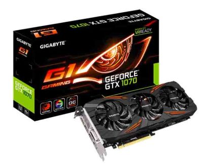 Лот: 11437820. Фото: 1. Видеокарта gigabyte GeForce GTX... Видеокарты