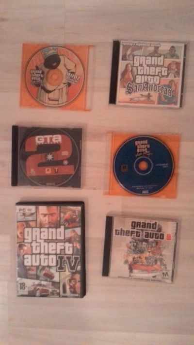 Лот: 6665915. Фото: 1. Коллекция GTA. Игры для ПК