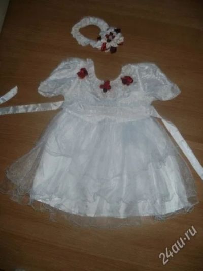 Лот: 1653457. Фото: 1. белоснежное платье для принцессы... Платья, сарафаны