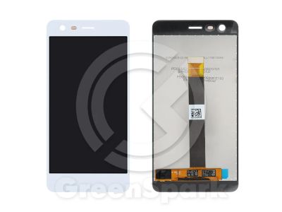 Лот: 13967582. Фото: 1. Дисплей для Nokia 2 + тачскрин... Дисплеи, дисплейные модули, тачскрины