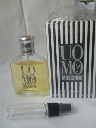 Лот: 3281976. Фото: 1. Uomo? Moschino 20мл. Мужская парфюмерия