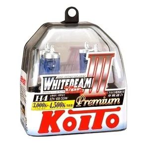 Лот: 12723815. Фото: 1. Koito Whitebeam III H4 4500K 12V... Оптика и освещение