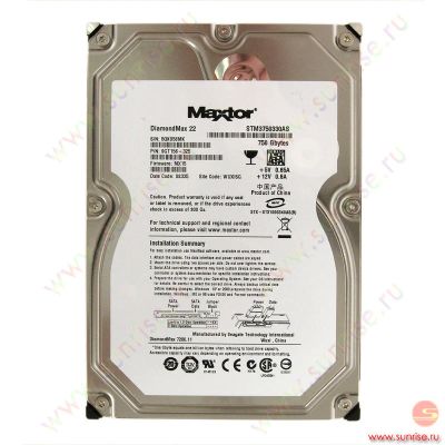 Лот: 12949961. Фото: 1. Жесткий диск Seagate (Maxtor... Жёсткие диски (HDD)