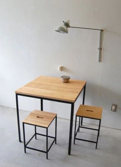 Лот: 10527974. Фото: 1. Обеденная группа в стиле loft. Столы, стулья, обеденные группы