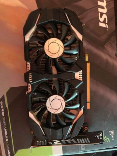 Лот: 17063503. Фото: 1. MSI GeForce GTX 1050 Ti 4Gb. Видеокарты