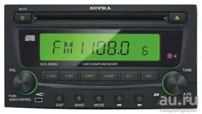Лот: 8113674. Фото: 1. Автомагнитола Supra SCD-B502U... Автомагнитолы