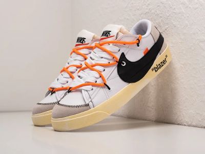 Лот: 24977908. Фото: 1. Кроссовки OFF White x Nike Blazer... Кеды, кроссовки, слипоны
