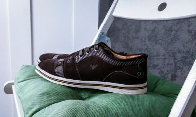 Лот: 8501638. Фото: 1. Кеды в стиле armani. Кеды, кроссовки, слипоны