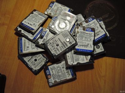 Лот: 12990900. Фото: 1. Продам Б/У жесткие диски 20шт... Жёсткие диски (HDD)