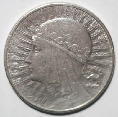 Лот: 1819235. Фото: 1. 10 злотых 1932 год. Ядвига. Польша... Европа