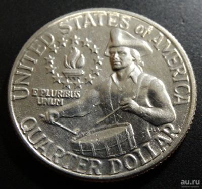 Лот: 13000167. Фото: 1. США - ¼ доллара, 1976 год. 200... Америка