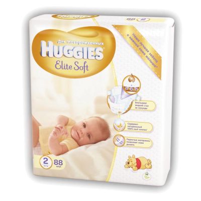 Лот: 7973441. Фото: 1. Подгузники Huggies Elite Soft... Детская гигиена