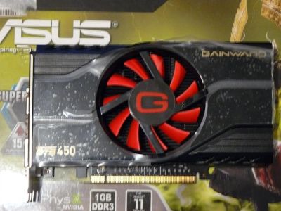 Лот: 3599747. Фото: 1. Видеокарта geforce GTS 450 gainward... Видеокарты