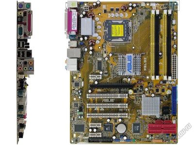 Лот: 5539860. Фото: 1. Материнская плата ASUS P5LD2... Материнские платы